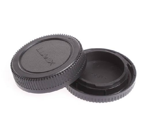 适用松下GF1LIXMIX前后盖GF2 GF3镜头后盖+机身盖一套m43套盖