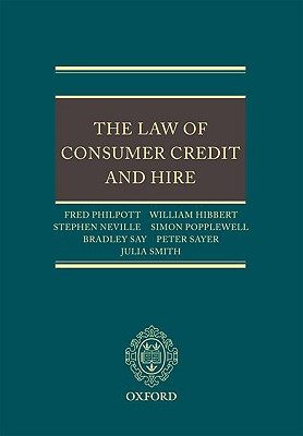 【预售】The Law of Consumer Credit and Hire-封面