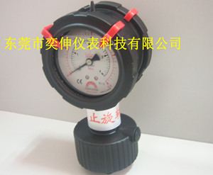 。华记牌双面隔膜表0-4KG，AB-AC双面充油表，STIKO压力表,缺货中