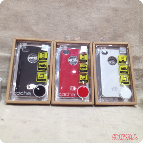 ECHO艾可适用苹果iphone4手机壳超薄金属保护套4s保护壳手机套