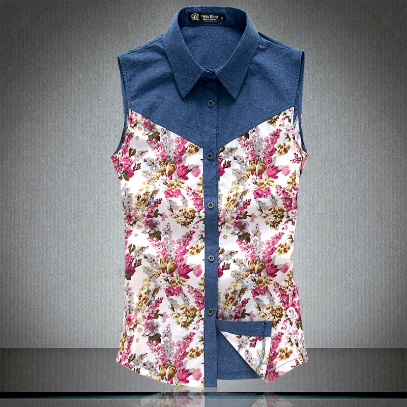 Рубашка  - синий цвет