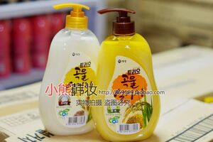 限区包邮 韩国爱敬谷物洗涤剂洗洁精 白小麦/黄米糠 720ML/瓶