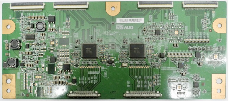 D原装AU屏52T01-C0H逻辑板 T520HW01 V1 CTRL BD双屏线接口的