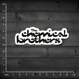 发10张The Chemical Brothers 化学兄弟 电音笔记本贴纸 防水箱贴
