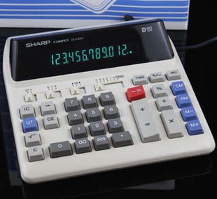 夏普计算器夏普 CS-2122H银行专用计算器 夏普原装计算器