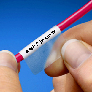 打印 艾标3M艾利材质缠绕覆盖保护膜线缆标电线网线标签A4激光针式