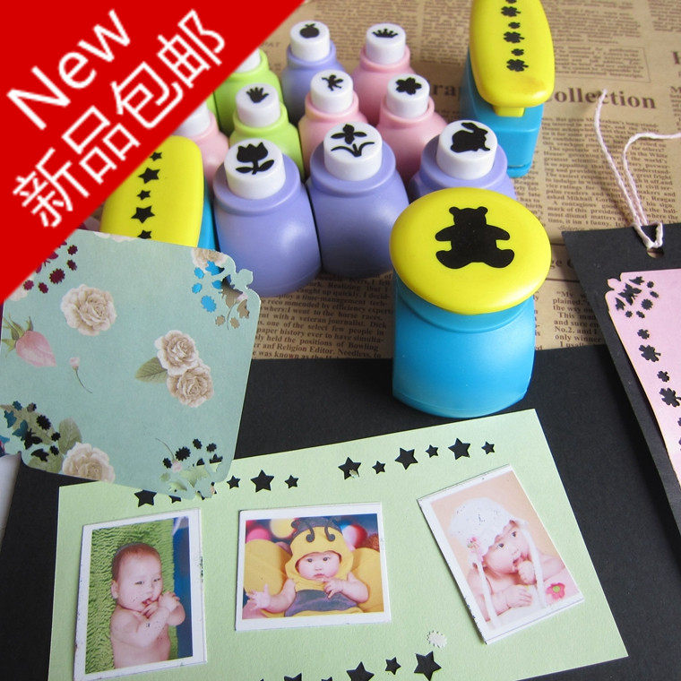 包邮益智玩具手工DIY制作相框相册 贺卡打花器压花机 压花器套装