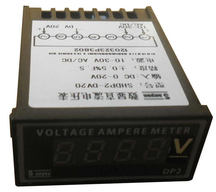 SHDP2-DV/CSMS-321D/DX2-DV电压表电流小尺寸48*24*58