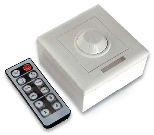 红外12键DC12 LED灯光节能控制器 24V灯带灯条灯串遥控86调光器