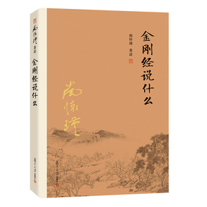 正版现货 南怀瑾 金刚经说什么 南怀瑾 著述 复旦大学出版社 经典南师作品集