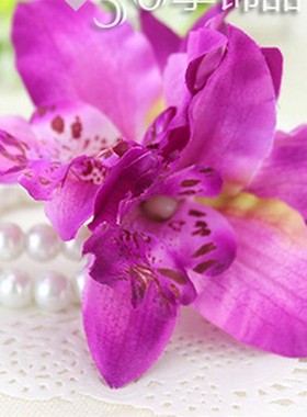 波西米亚风海边仿真花珍珠手链