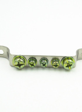 XP0215B地排5位铜接线端子排零地排5孔接线排铜排地线端子排