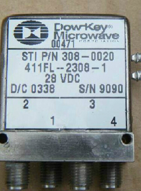 411FL-2308 DC-18GHz DPDT SMA 射频微波同轴双刀双掷转换开关
