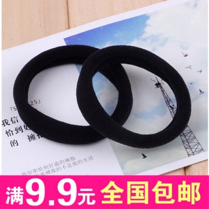 韩国高弹力无缝接头尼龙发圈 发绳 橡皮筋 大号2根
