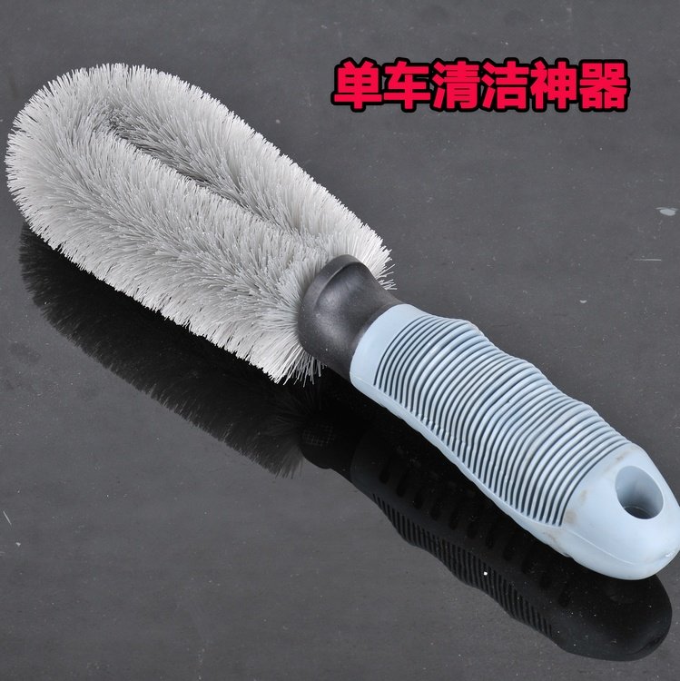 自行车洗车刷子 轮组清洁保养工具 摩托车双面刷洗链器