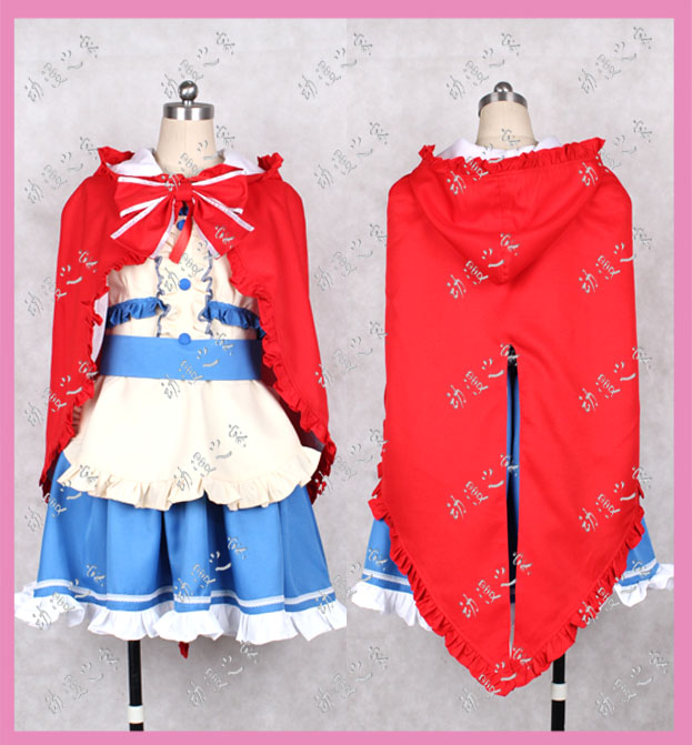 动漫之家cosplay服装 LoveLive!童话矢泽妮可矢泽日香小红帽 新品