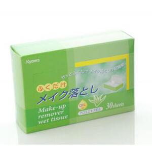 日本进口芦荟卸妆湿纸巾女士脸部皮肤清洁湿巾芦荟卸妆湿巾30P