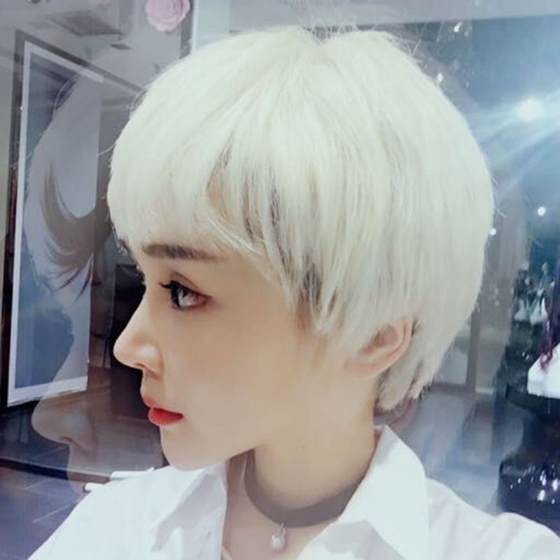 Perruque cheveux raides Court - Ref 2608391 Image 1