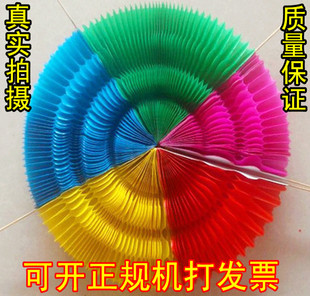 手翻花球变色扇子运动会开幕式手拿道具团体操表演方阵合唱道具