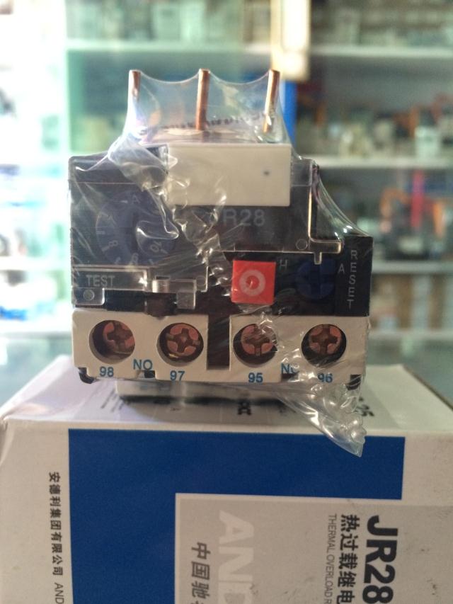安德利JR28-25热过载继电器 LRD LR2-D13代替品NR2-25 0.1A-25A