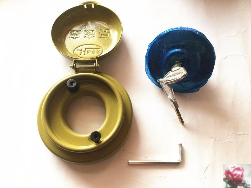 货车防盗油箱盖锁通用解放J6德龙东风豪沃奥威红岩油箱防盗锁