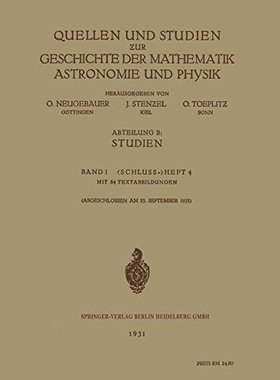 【预订】Quellen Und Studien Ur Geschichte De...