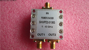 1-6GHz WIFI 测试 2.4G 5.8G 一分二 RF射频微波高频功分器分配器