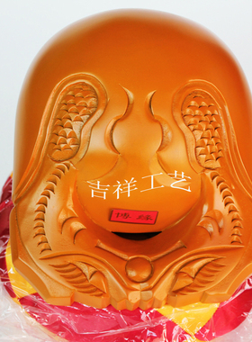 博缘木鱼工厂店桂楠木实木整木精雕木鱼 3.5寸--24英寸木鱼送垫棰