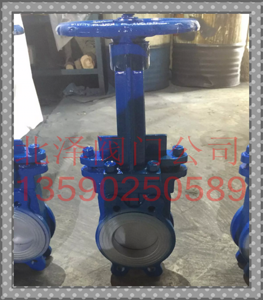 PZ73H铸钢刀型阀 手动刀型闸阀 排污刀阀 污水专业闸阀DN100 4寸