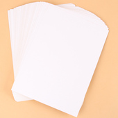 创意A4不干胶 标签贴纸空白高粘纸标记纸品50张 光滑标签纸打印纸