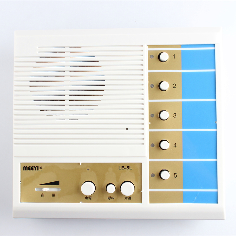 美一有线对讲内部对讲5路分机