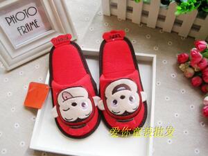 包邮外贸原单cocomong香肠猴子儿童春秋家居鞋 室内拖鞋 地板拖鞋