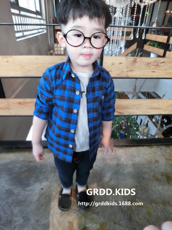 Chemise garcon à manche longue - Ref 2075910 Image 1