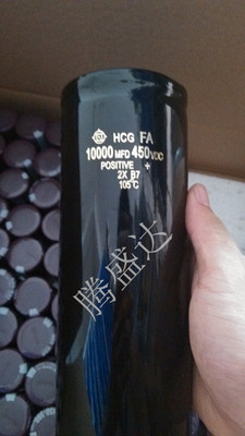 日立进口螺丝脚电解电容450V10000UF 450VDC10000MFD