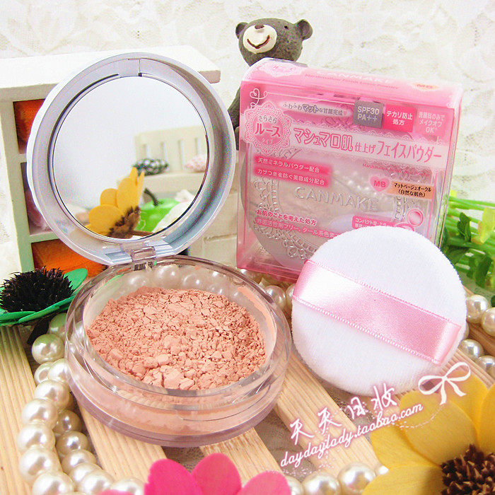 买一送一 日本 CANMAKE 矿物质控油保湿散粉 防晒蜜粉 SPF20 PA++