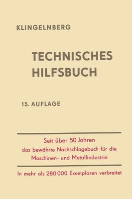 【预订】Klingelnberg Technisches Hilfsbuch