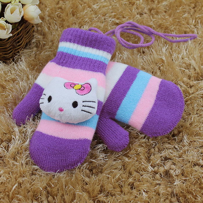 Gants pour enfants en de laine - Ref 2146624 Image 1