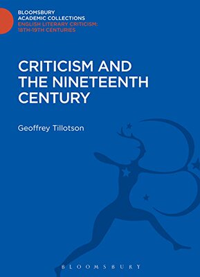 【预售】Criticism and the Nineteenth Century