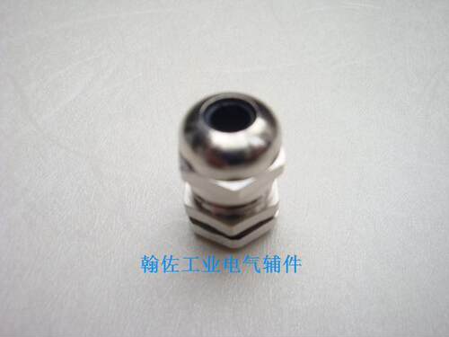 翰佐金属电缆防水接头 公制螺纹M14*1.5 通径3-8  电线固定头IP68 - 封面