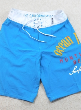 OP102 外貿原單 運動速乾防水弹力海灘褲 衝浪褲 沙灘褲 29 31 33