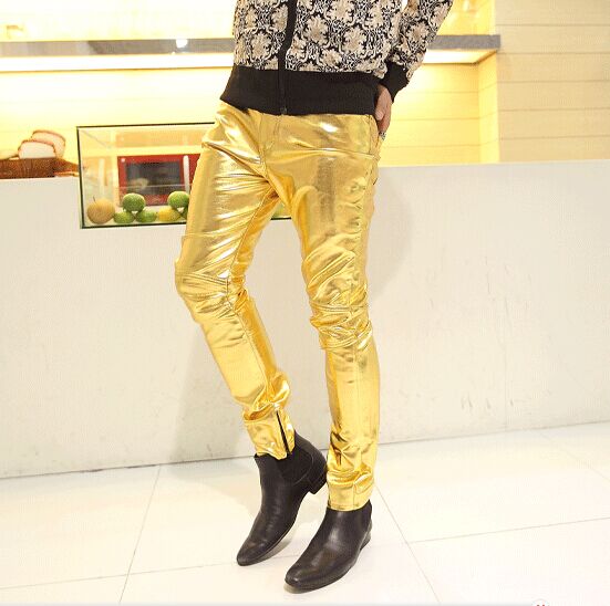 Pantalon cuir homme serré pour adolescent - Ref 1487788 Image 1
