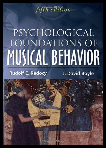 【预售】psychological foundations of musical behavior