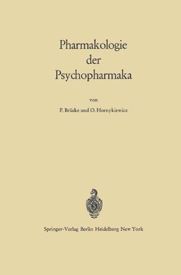 【预订】Pharmakologie Der Psychopharmaka