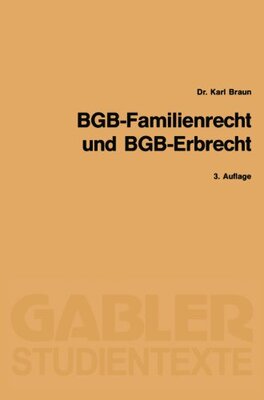 【预售】Bgb-Familienrecht Und Bgb-Erbrecht