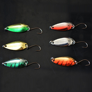 马口王经典 马口亮片单钩亮片3g亮片路亚亮片翘嘴白条专杀超值热卖