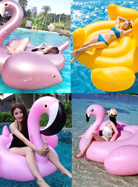 浪花兄弟工厂店 原版正品户外高品质大型火烈鸟坐骑浮排独角兽