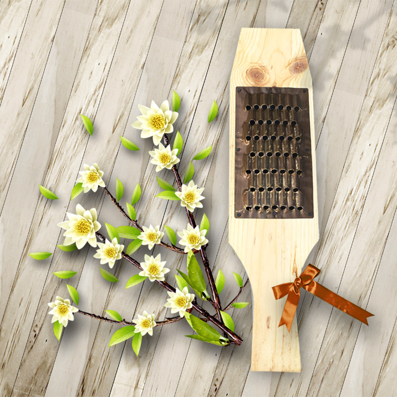 木头底座铜板刨搓丝家用农家纯手工制作蔬果推扒丝刨器商用包邮