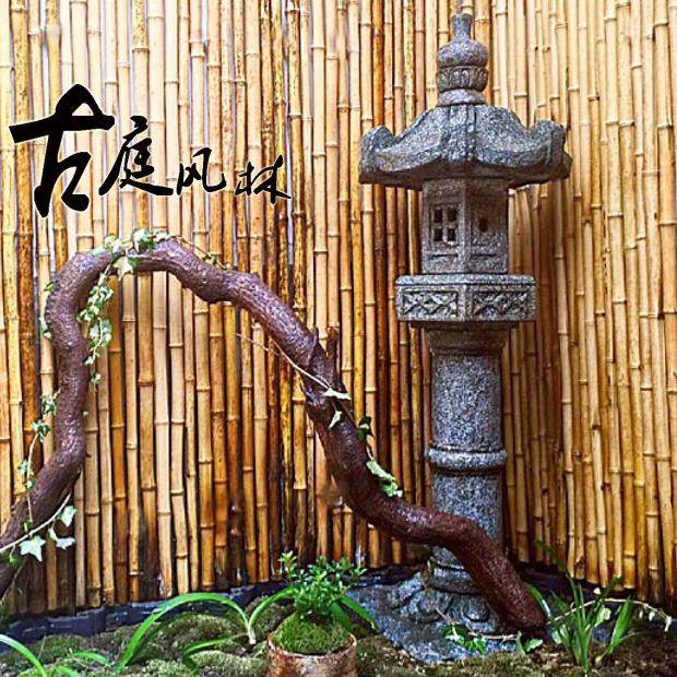 户外景观园林庭院石雕制品 石灯笼 酒店摆设日式石灯 古春日灯