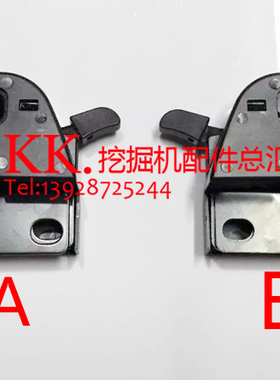 挖掘机配件 小松PC200/210/240/300-8前挡锁/框架锁/前窗玻璃锁