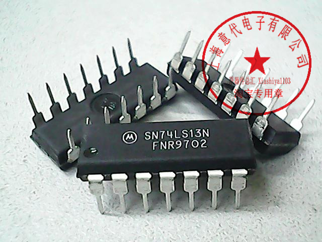 SN74LS13N   MOT  74LS13〖正品原装〗赛格市场G332室实体店 现货